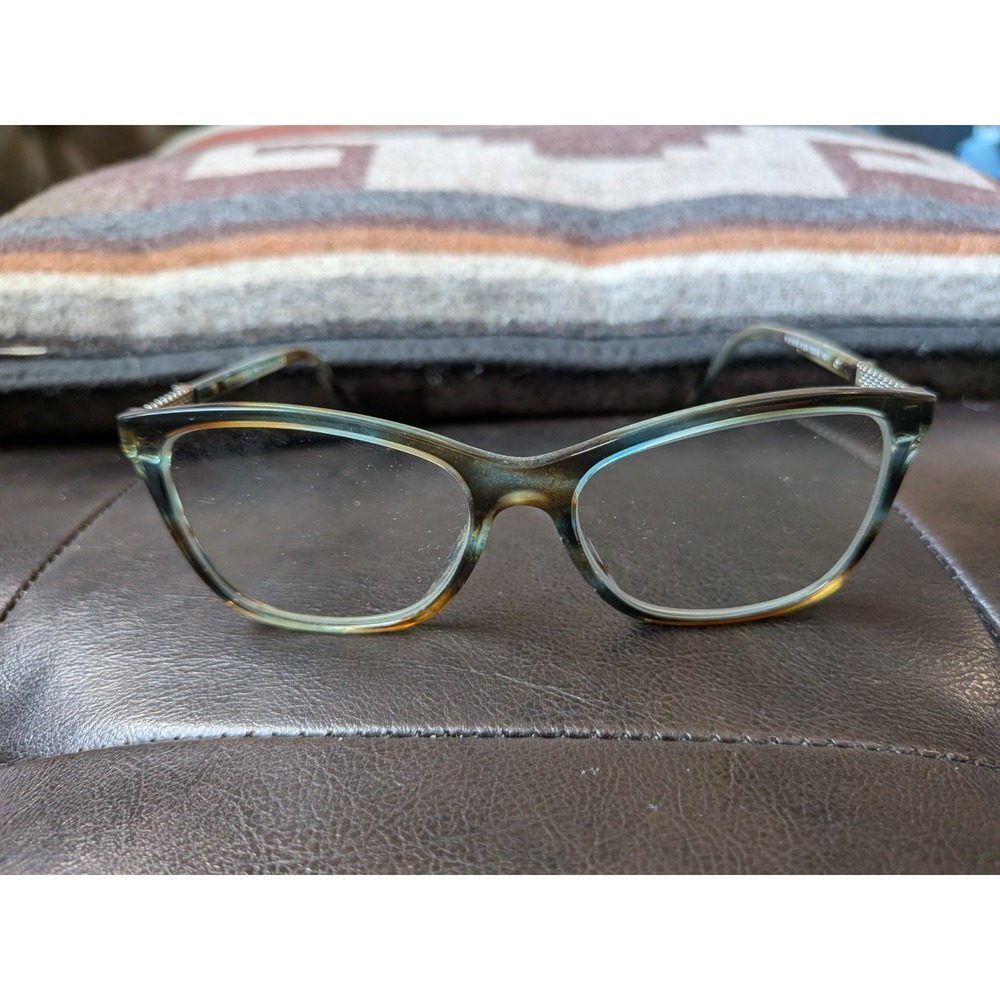 Tiffany & Co TF2116-B 8124 Blue Tortoise Eyeglass‎ Frames 53-16-140 Italy